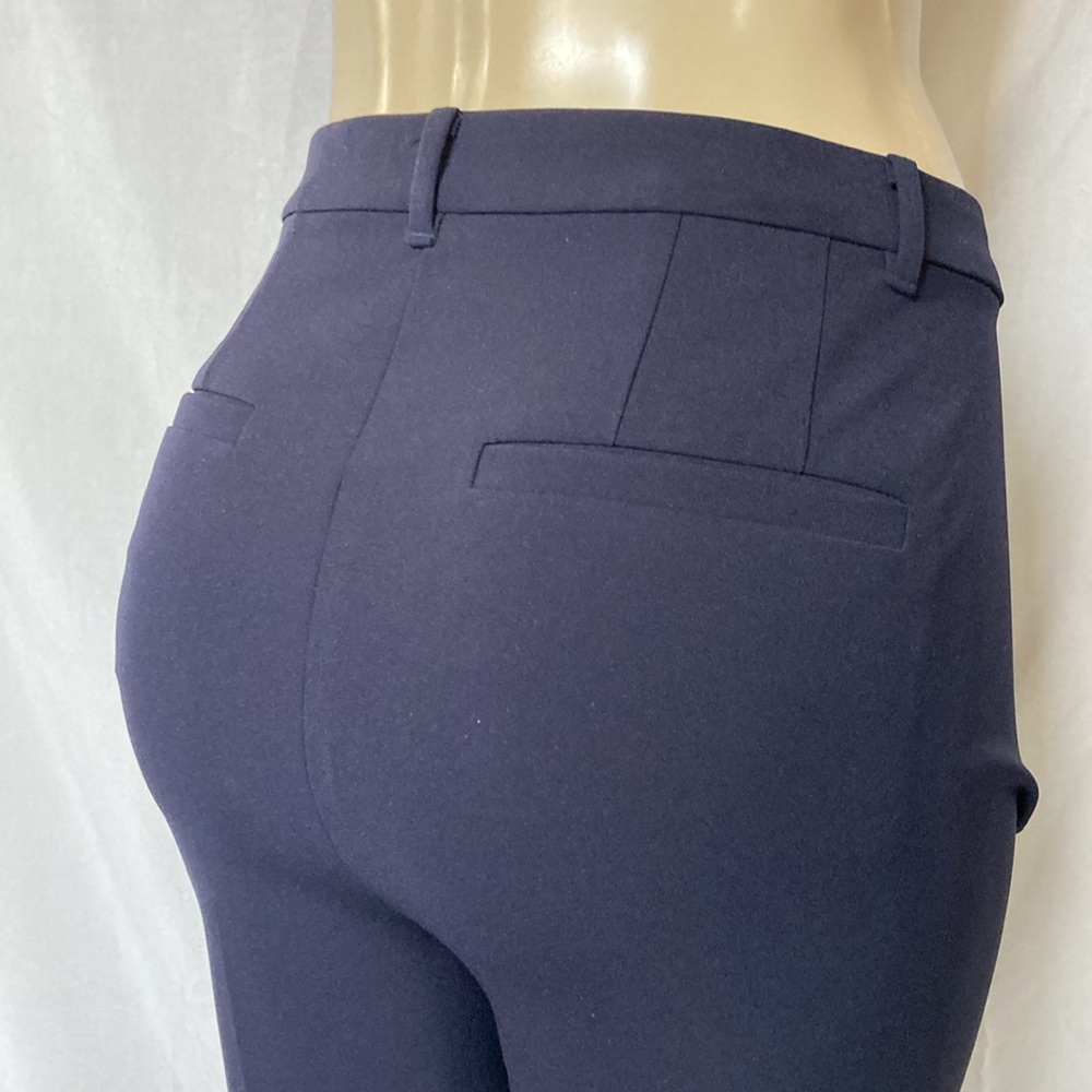 FINAL PRICE LIZ CLAIBORNE Crop Dress Pants Size 20 Navy Blue Straight Leg NWOT